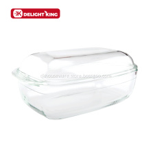 Oven Safe Glass Rectangular Casserole French Design